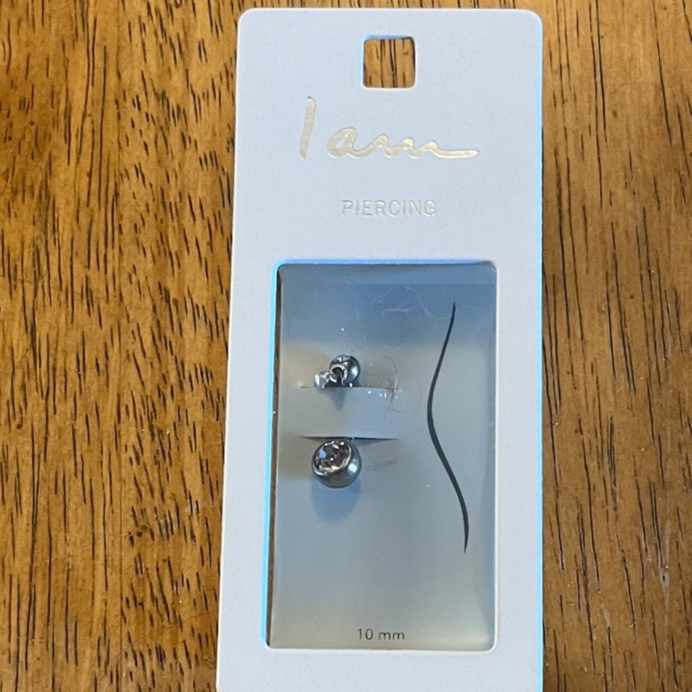 Sterling Silver Bellybutton Ring